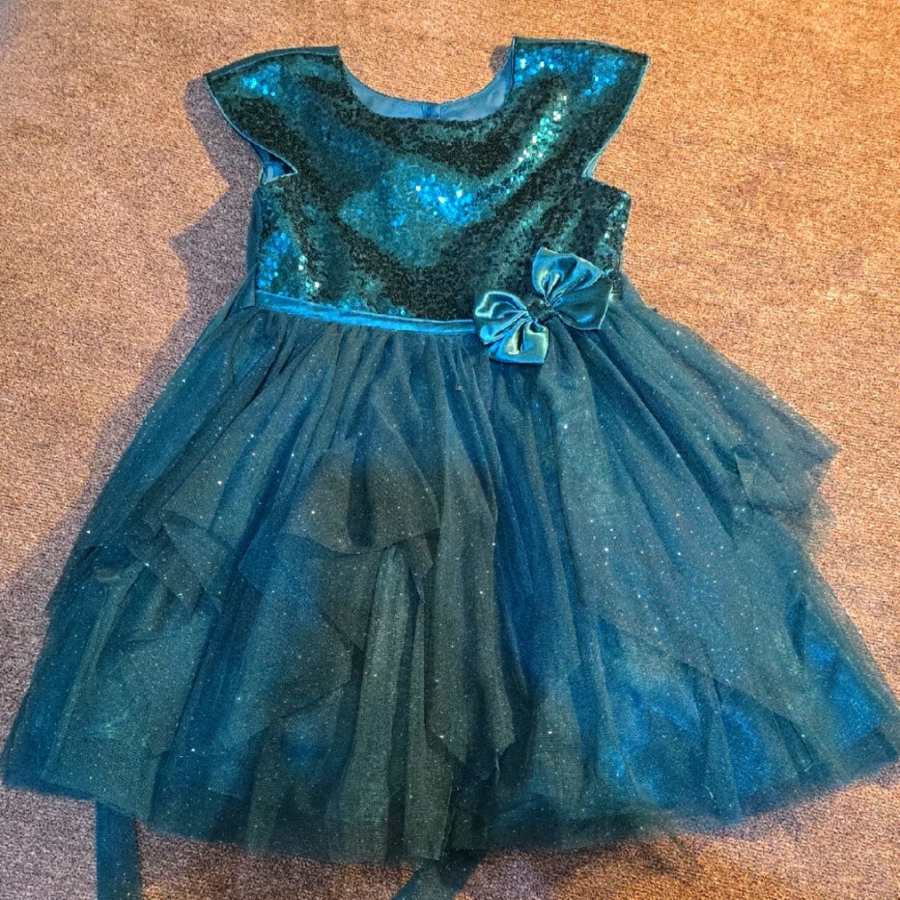 Jona Michelle Elegant Teal Dress